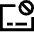 Credit Card Disable Icon from Sharp Line Set