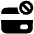 Credit Card Disable Icon from Plump Solid Set
