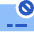 Credit Card Disable Icon from Sharp Flat Set