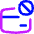 Credit Card Disable Icon from Flex Neon Set