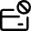 Credit Card Disable Icon from Core Line Set