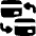 Credit Card Exchange Icon from Plump Solid Set