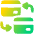 Credit Card Exchange Icon from Plump Gradient Set
