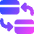Credit Card Exchange Icon from Core Gradient Set