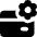 Credit Card Gear Settings Icon from Core Solid Set