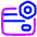 Credit Card Gear Settings Nut Icon from Plump Neon Set