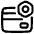 Credit Card Gear Settings Nut Icon from Plump Line Set