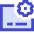 Credit Card Gear Settings Icon from Sharp Duo Set