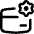 Credit Card Gear Settings Icon from Flex Line Set