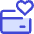 Credit Card Heart Favorite Icon from Core Duo Set