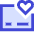 Credit Card Heart Favorite Icon from Sharp Duo Set