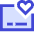 Credit Card Heart Favorite Icon from Sharp Duo Set
