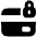 Credit Card Lock Icon from Plump Solid Set