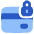 Credit Card Lock Icon from Plump Flat Set