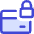 Credit Card Lock Icon from Core Duo Set