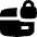 Credit Card Lock Icon from Flex Solid Set