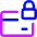 Credit Card Lock Icon from Core Neon Set
