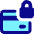 Credit Card Lock Icon from Core Pop Set