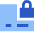 Credit Card Lock Icon from Sharp Flat Set