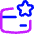 Credit Card Reward Star Favorite Icon from Flex Neon Set