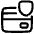 Credit Card Shield Icon from Plump Line Set