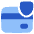 Credit Card Shield Icon from Plump Flat Set