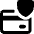 Credit Card Shield Icon from Core Remix Set