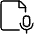 Audio Book Record Microphone Icon from Ultimate Light Set