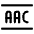 Audio Document Aac Icon from Streamline Regular 3.0 Set