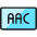 Audio Document Aac Icon from Ultimate Colors Set