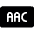 Audio Document Aac Icon from Ultimate Bold Set