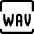 Audio Document Wav 1 Icon from Streamline Regular 3.0 Set