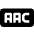 Audio File Aac 1 icon - Free transparent PNG, SVG. No sign up needed.