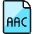 Audio File Aac Icon from Ultimate Colors Set