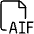 Audio File Aif Icon from Ultimate Light Set
