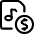 Audio File Cash Icon from Streamline Regular 3.0 Set