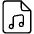 Audio File Icon from Ultimate Light Set