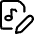 Audio File Edit Icon from Streamline Regular 3.0 Set