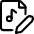 Audio File Edit Icon from Ultimate Regular Set