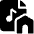 Audio File Home Icon from Ultimate Bold Set