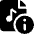 Audio File Information Icon from Ultimate Bold Set