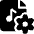 Audio File Settings Icon from Ultimate Bold Set