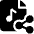 Audio File Share Icon from Ultimate Bold Set