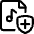 Audio File Shield Icon from Ultimate Regular Set