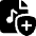 Audio File Shield Icon from Ultimate Bold Set