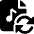 Audio File Sync Icon from Ultimate Bold Set