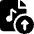 Audio File Upload Icon from Ultimate Bold Set