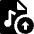 Audio File Upload Icon from Nova Solid Set