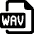 Audio File Wav 1 Icon from Ultimate Bold Set