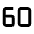 60fps Icon from Outlined Line - Material Symbols Set